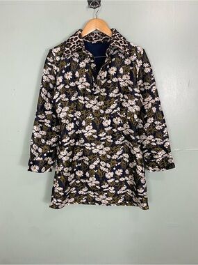 Sister Jane Mabel Jacquard Mini Dress Floral Large